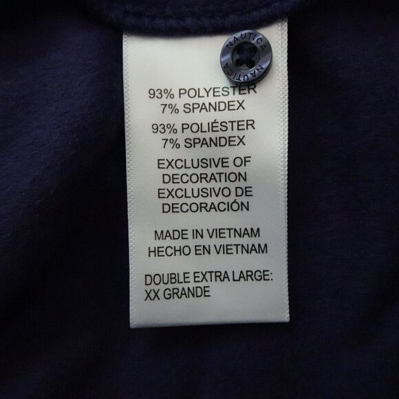 Nautica Fleece Pajama Set Women's Size 2XL Purple 2 Piece Soft Stretch - Picture 10 of 11